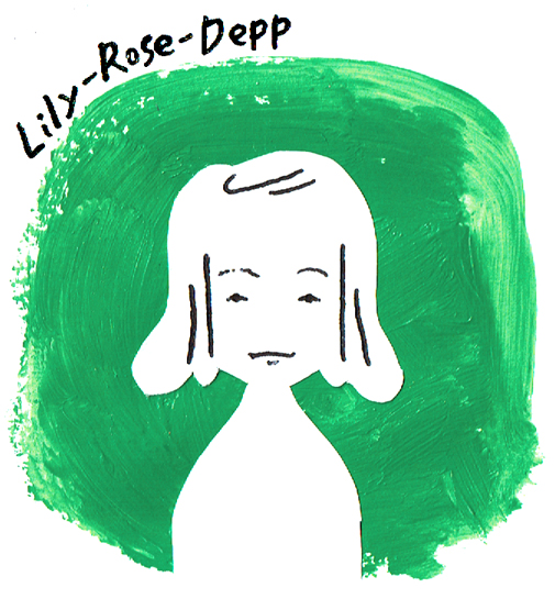 <リリーローズデップ Lily lose depp>